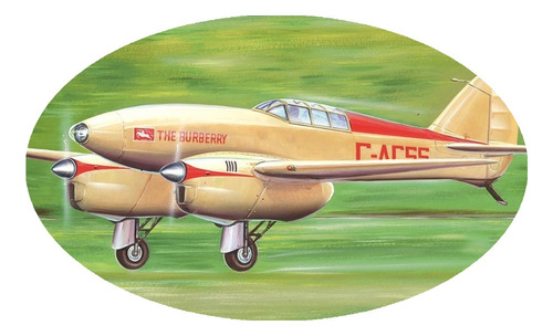 Avion A Escala De Havilland Dh-88 Comet 1:72