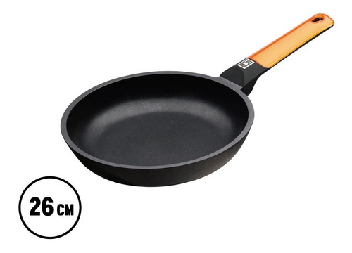 Imagen 3 de 8 de Sarten Profesional 26 Cm Efficient Orange Pettish Online