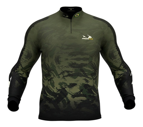 Camisa De Pesca Com Proteção Uv Camuflado 05 Presa Viva