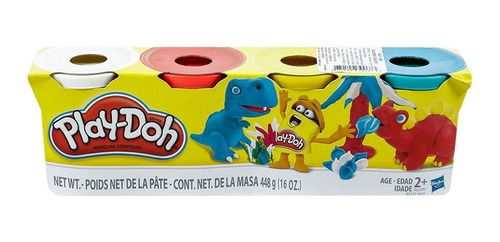 Play-doh Pack X 4 Hasbro