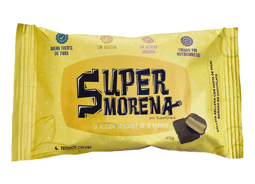 Super Morena Snack Sin Gluten 40 G