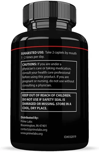 Test Booster Para Hombres Refuerzo Natural De Resiste...