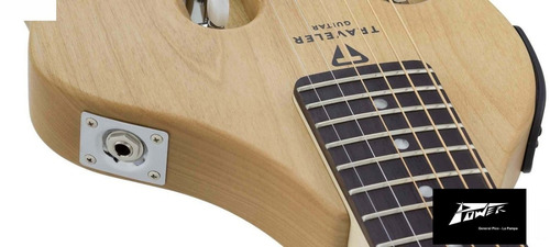 Imagen 7 de 10 de Guitarra De Viaje Electroacústica Traveler Escs Nat