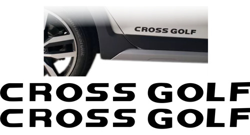 Calca Sticker De Puerta Para Volkswagen Cross Golf