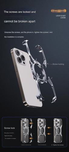 Funda De Disipación De Calor Cool Design For iPhone 13/14/1