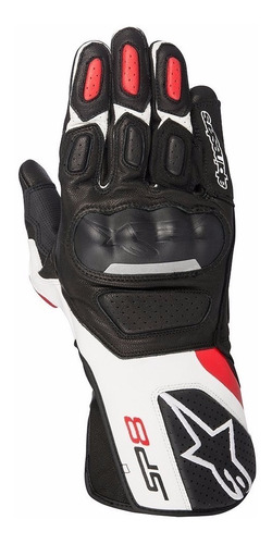 Luva Motoqueiro Alpinestars Sp-8 Sp8 V2 Nova