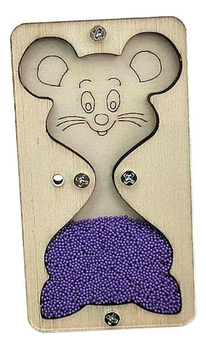 2 Tablero Ocupado Para Niños, Piezas De Bricolaje, Violeta