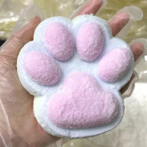 Wd Juguete Blando Con Forma De Pata De Gato Con Forma De
