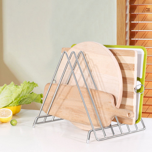 Estante Organizador Con Tapa Para Tablas De Cortar