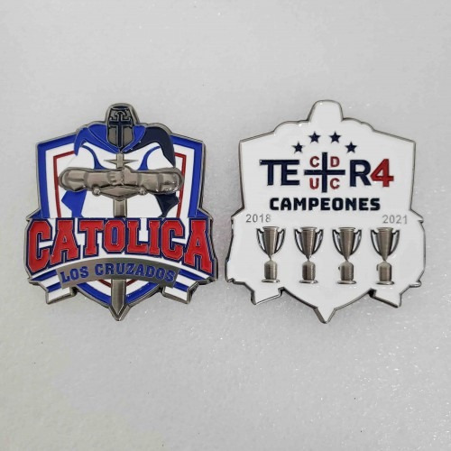 Imagen 1 de 1 de Moneda Coleccionable Tetra Campeonato Catolica