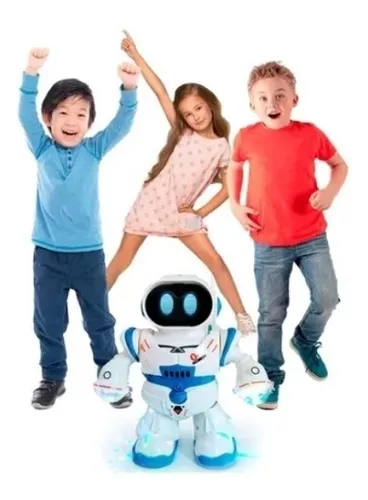 Robo Dançarino Infantil Dance Brinquedo Com Luz Som