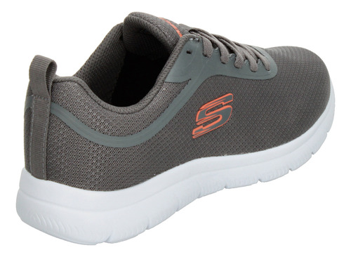 Tenis Hombre Skechers Lite Pro Gris Deportivo Running Entrenamiento Cómodo Agujetas Para Caballero