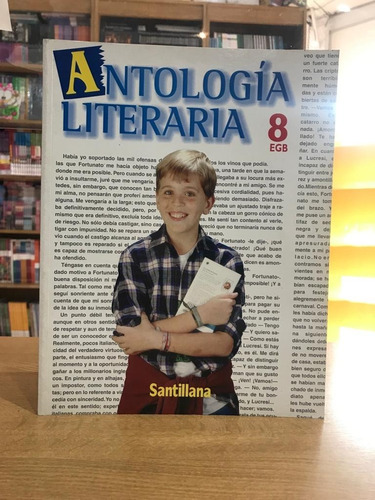 Antologia Literaria 8 Santillana Egb