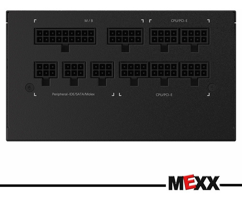 Fuente de alimentación para PC Giga-Byte Technology GP-P750GM 750W negra 100V/240V