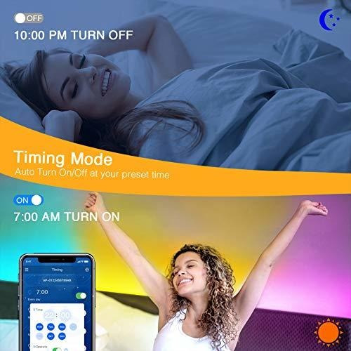 Tira Luz Led Bluetooth 50 Pie Smart App Controlada