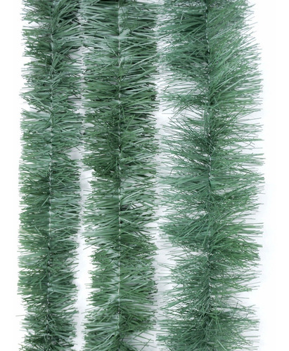 Guirnalda Navidad Verde Pino 7,5cm X 2m - 5 Tiras #108