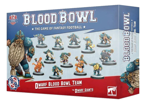 Blood Bowl: Dwarf Team - Set De Miniaturas Warhammer 