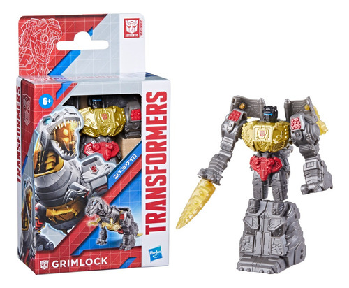 Transformers - Auténticos Bravo - Figura De Grimlock