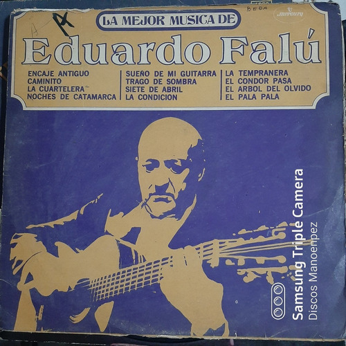 Vinilo Eduardo Falu La Mejor Musica De Eduardo Falu F4
