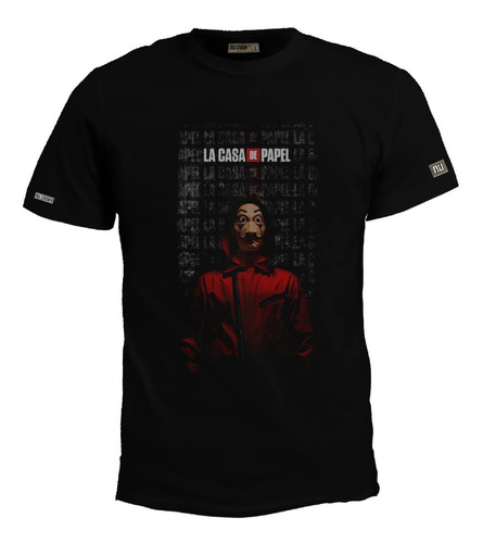 Camiseta Estampada 2xl - 3xl La Casa De Papel Serie Zxb