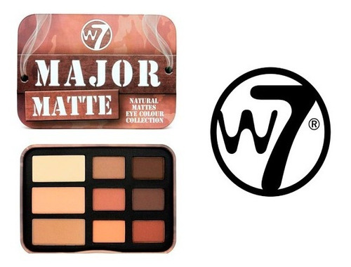 W7 Paleta De Sombra Major Matte