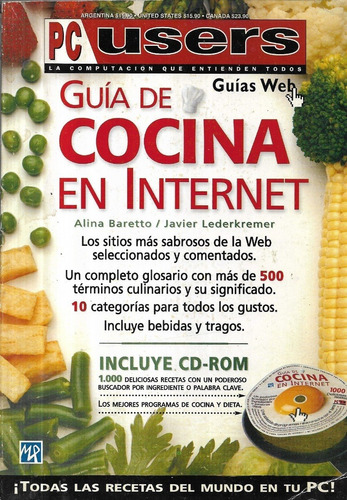 Guía De Cocina Internet / Alina Baretto - Javier Lederkremer