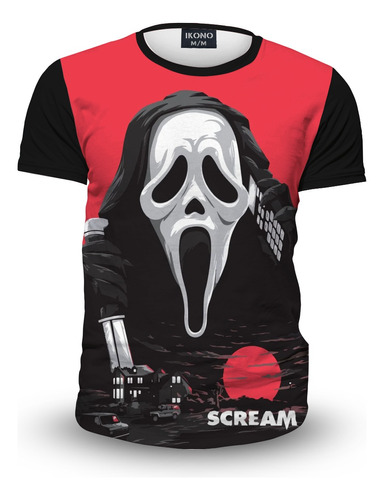 Playera Hombre Serial Killer Scream  Películas De Terror 