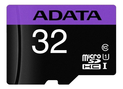 Tarjeta de memoria Adata AUSDH32GUICL10-RA1  Premier con adaptador SD 32GB