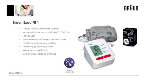 Imagen 3 de 7 de Tensiometro De Brazo Automatico Braun Premium Anmat