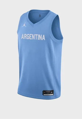 invadir esfuerzo Hacer la cama Camiseta Basquet Nike Jordan Argentina Titular 2021