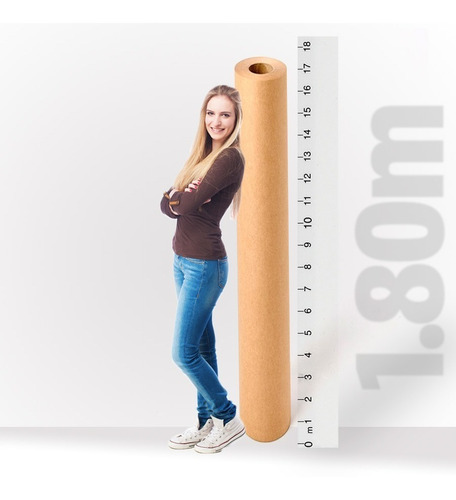 Bobina Papel Kraft Para Trazo Y Confección 180cm