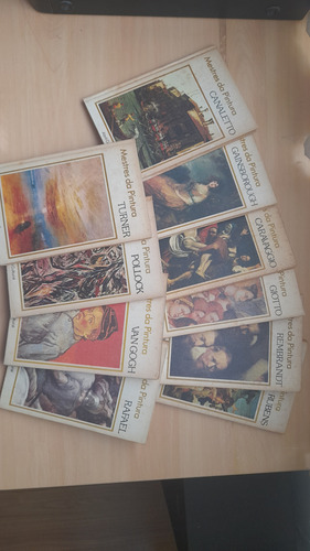 Coleção Mestres Da Pintura 1977. Coleção Completa Com Os 40 Fascículos (Usado)