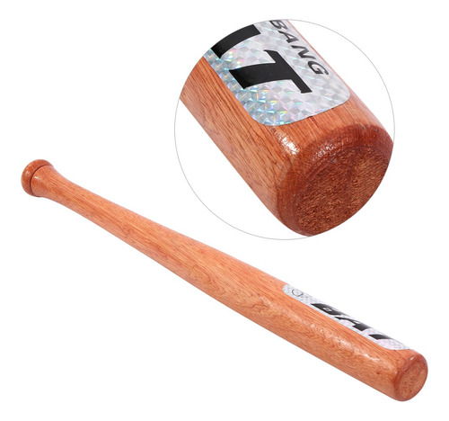 Imagen 8 de 8 de Bate De Béisbol De Madera, 63 Cm