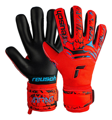 Guantes De Golero Reusch Attrakt Grip Evolution - Auge