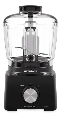 Processador Britânia 420w  1 Velocidade Preto Bmn04a 127v