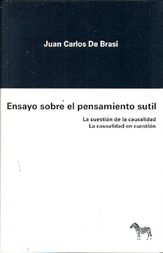 Ensayo Sobre El Pensamiento Sutil - De Brasi , Juan Carlos