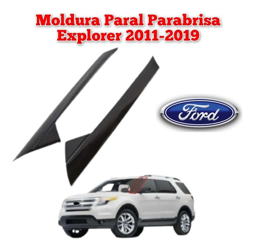 Platina Moldura Parabrisa Delantero Explorer 2011-2019 Origi