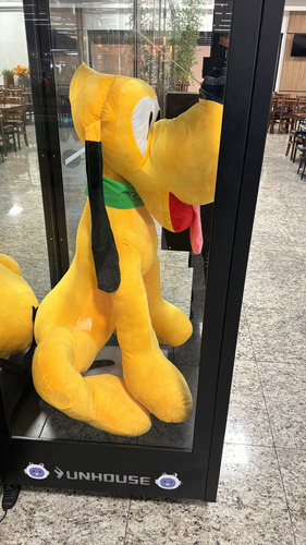 Pluto Pelúcia Gigante 130cm Cor Laranja-claro