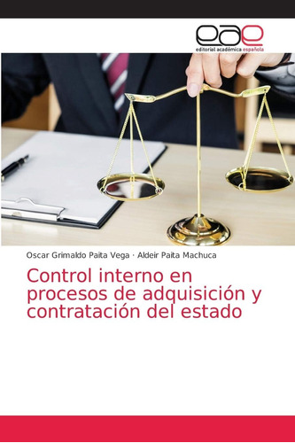 Libro: Control Interno En Procesos De Adquisición Y Contrata