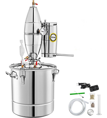 Caldera Destiladora Alcohol 70 Litros 110v Acero Inoxidable