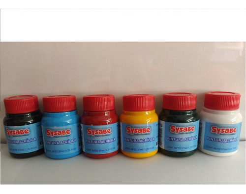 Imagen 2 de 2 de Pinturas Acrílicas, Sysabe, Nuevas