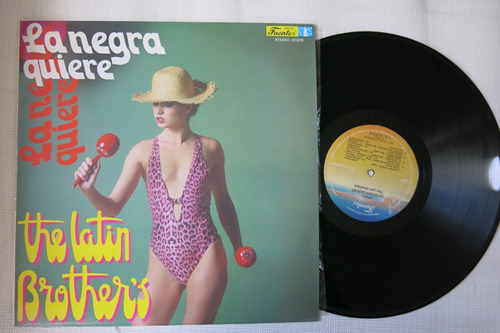 Vinyl Vinilo Lp Acetato  Latin Brothers La Negra Quiere Sals