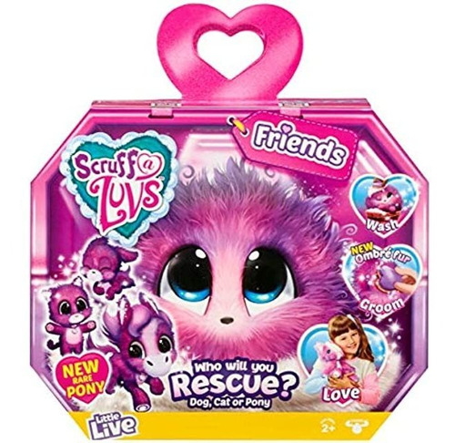 Little Live Scruff-a-luvs - Amigos - Mascota De Rescate Mis