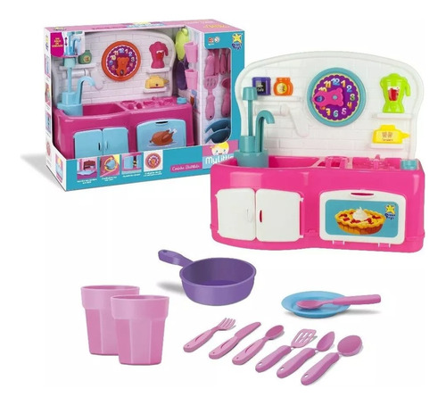 Set Cocina Divertida Infantil My Little - Divertoys Premium