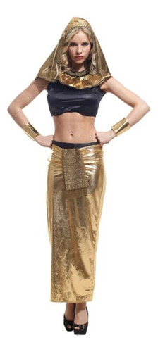 Disfraz Costume Cos, Vestido Egipcio De Cleopatra, Rey Faraó