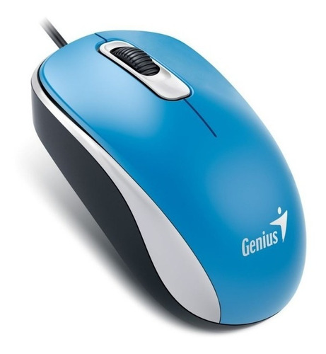 Mouse Genius Dx 110 Usb Color Azul Nuevo