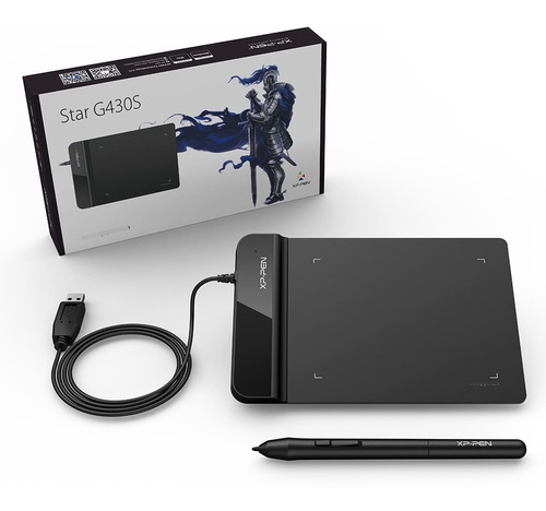 Tableta digitalizadora XP-Pen Star G430S black