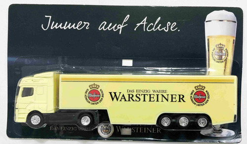 Camion Publicitario M.benz Cerveza Warsteiner - 1/87 Aprox 