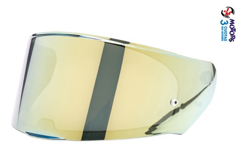 Jm Nuñez Visor Para Casco Rebatible Ls2 Strobe Ff908 Colores Espejado Oro