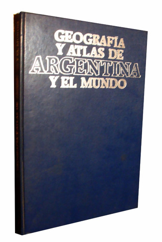 Libro Geografia Atlas De Argentina Y El Mundo Usado Excelent